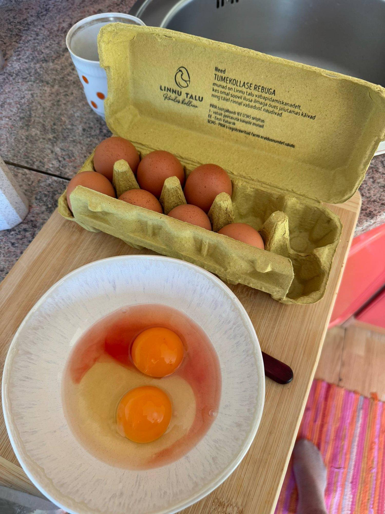 Hämming praepanni ees: miks ujub munakollane vereloigus?