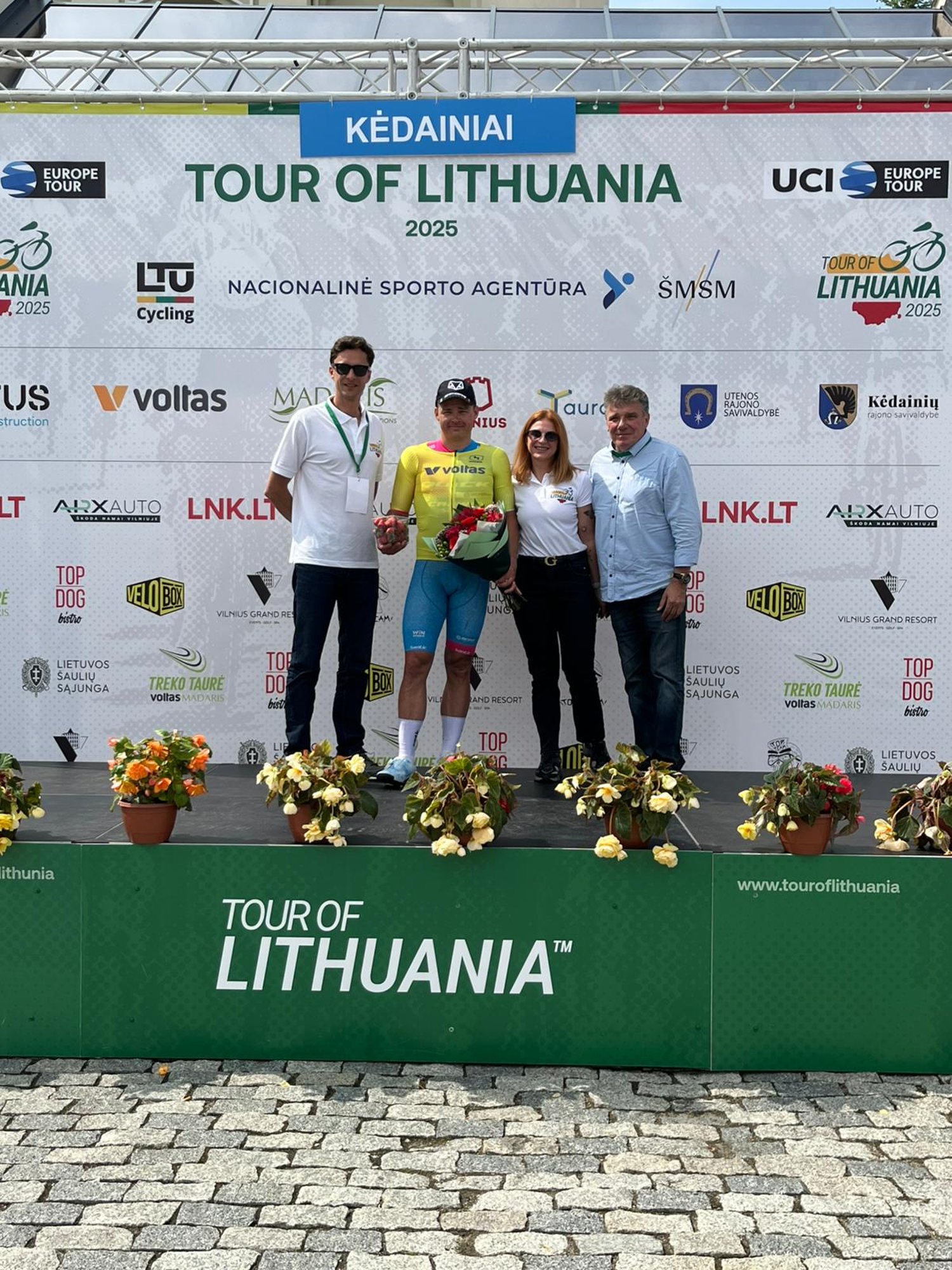 Martin Laas võitis Leedu velotuuril juba teise etapi