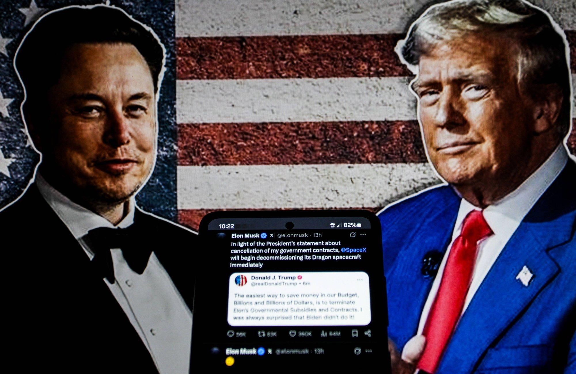 Elon Musk väljendas kahetsust mõnede Trumpi kohta tehtud postituste pärast