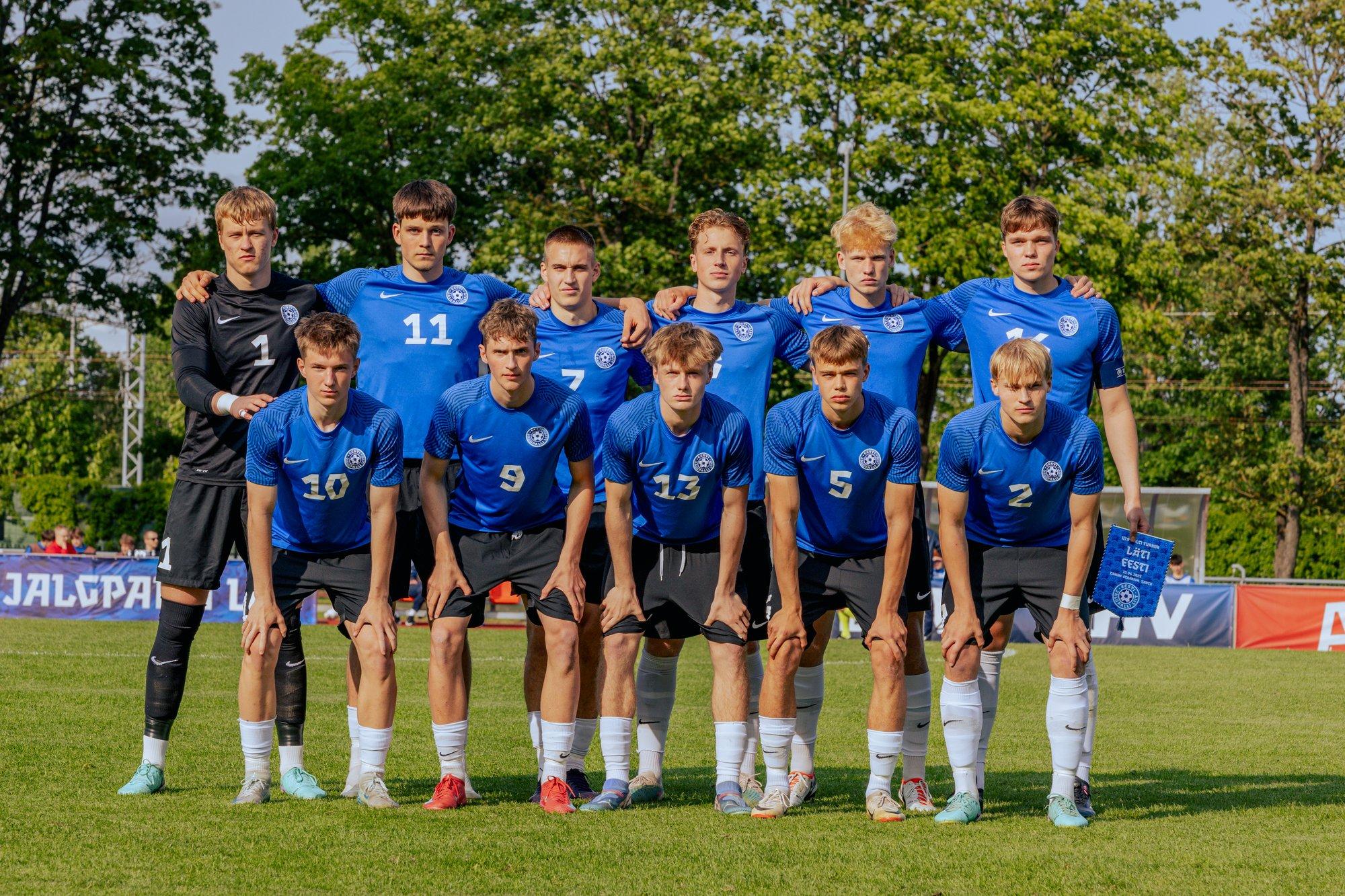 Eesti U19 jalgpallikoondis jäi Balti turniiril viimaseks. „Meil on käsil pikem protsess“