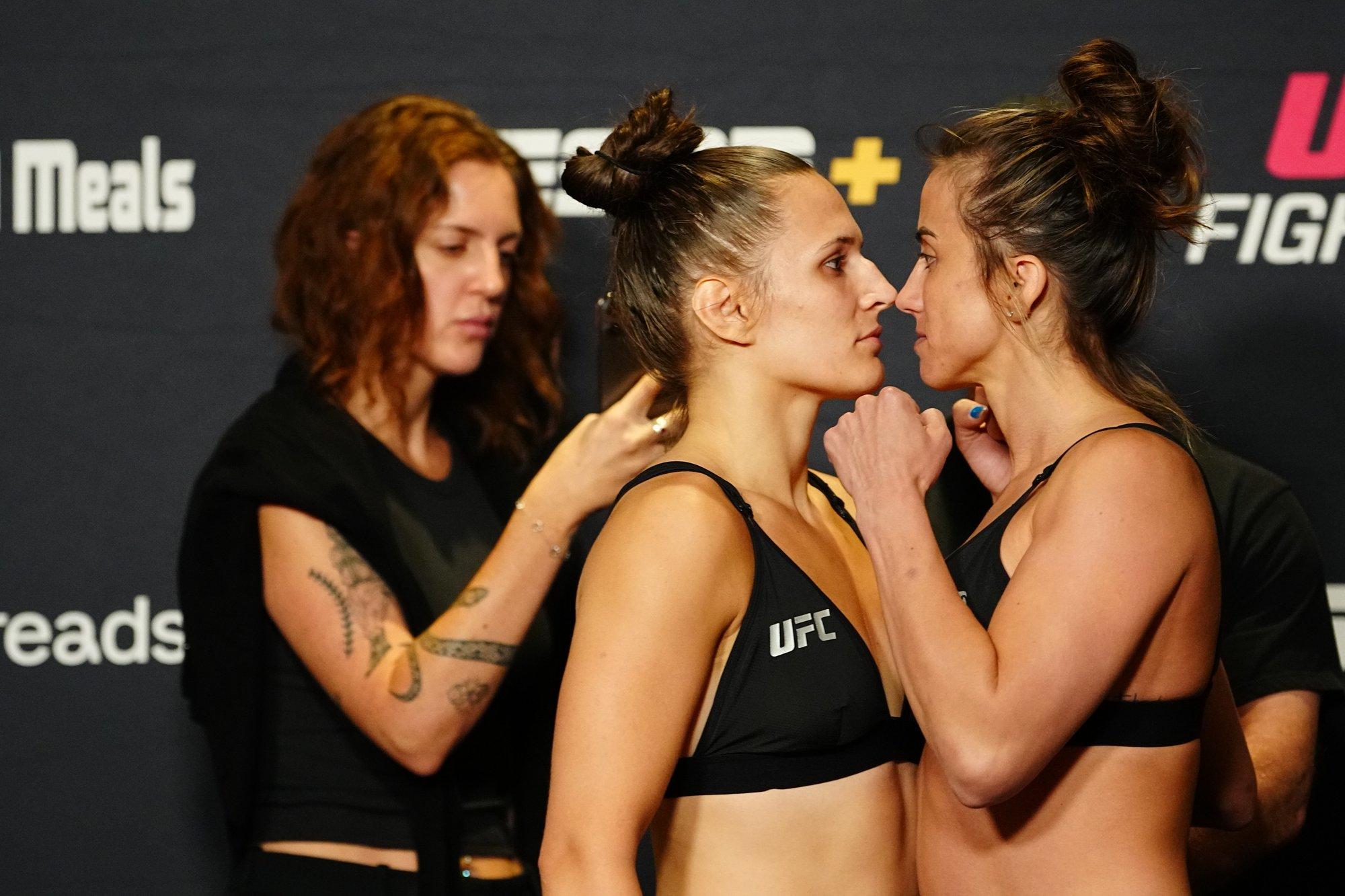 Võitlejate tutvustus juba käis. UFC õhtu peamatš jäeti viimasel hetkel ära