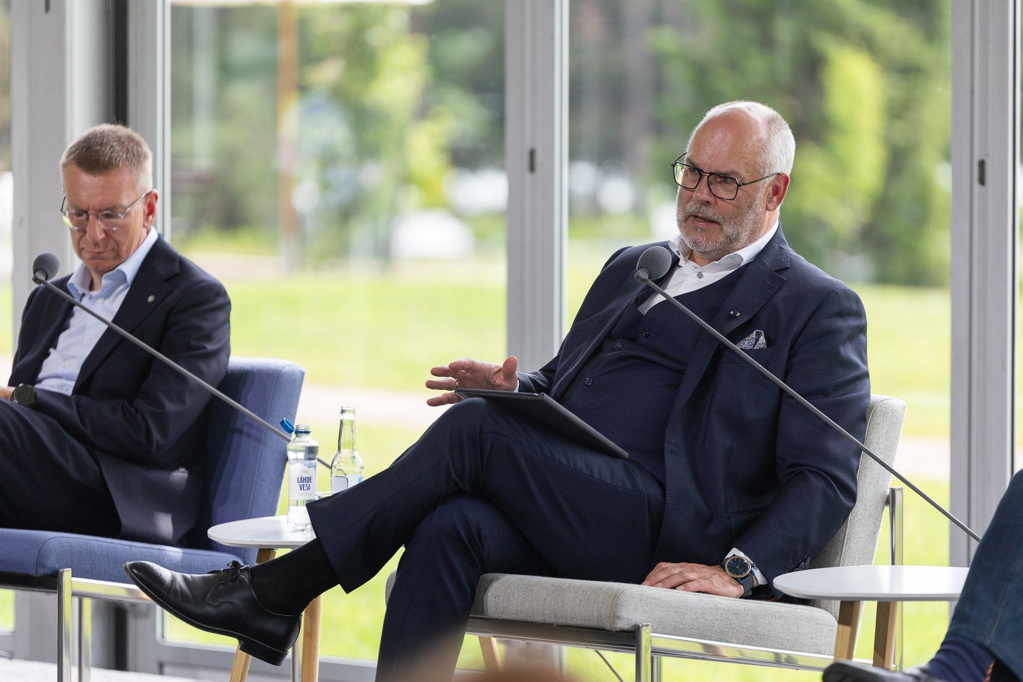 President Karis hoiatas Soomes esinedes, et Putin tahab laiemat vallutussõda. Küsiti ka Palestiina tunnustamise kohta