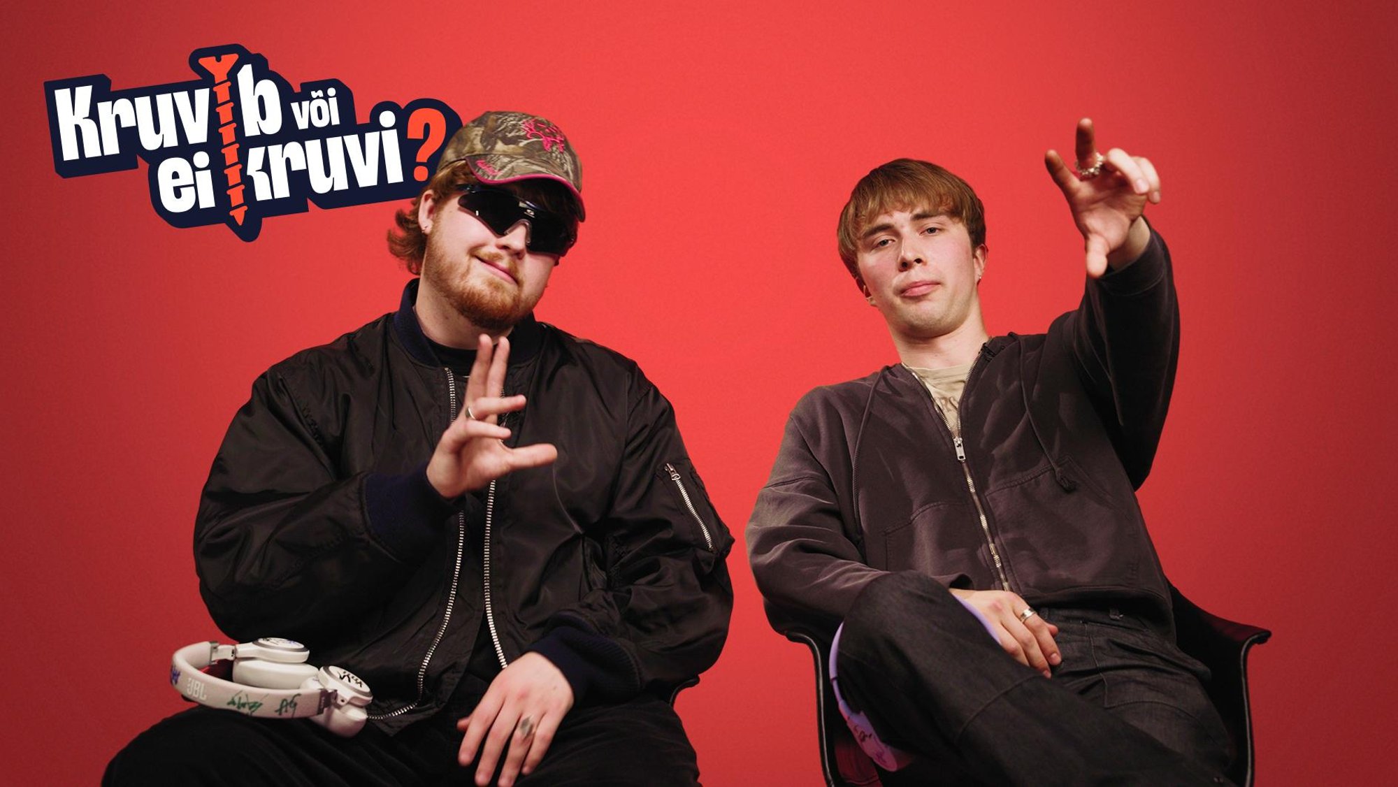 KRUVIB VÕI EI KRUVI? | Eesti kõige ropum bänd triibupasta hindab kolleegide loomingut. „Kui kaks geeniust saavad kokku, siis...“