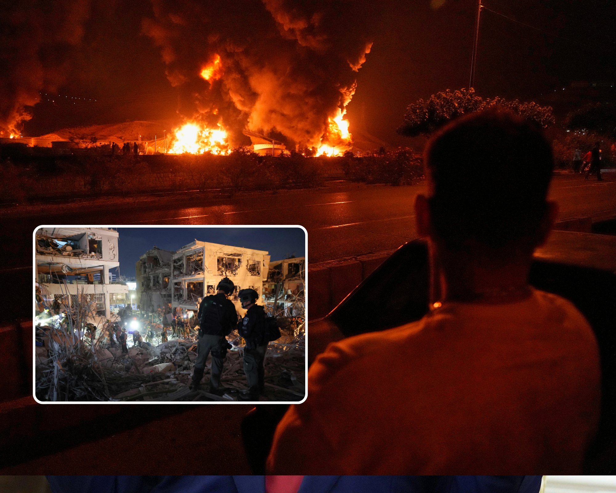 Iisrael pommitas Teheranis kaitseministeeriumi ja naftarajatisi. Iraan vastas verise raketisajuga