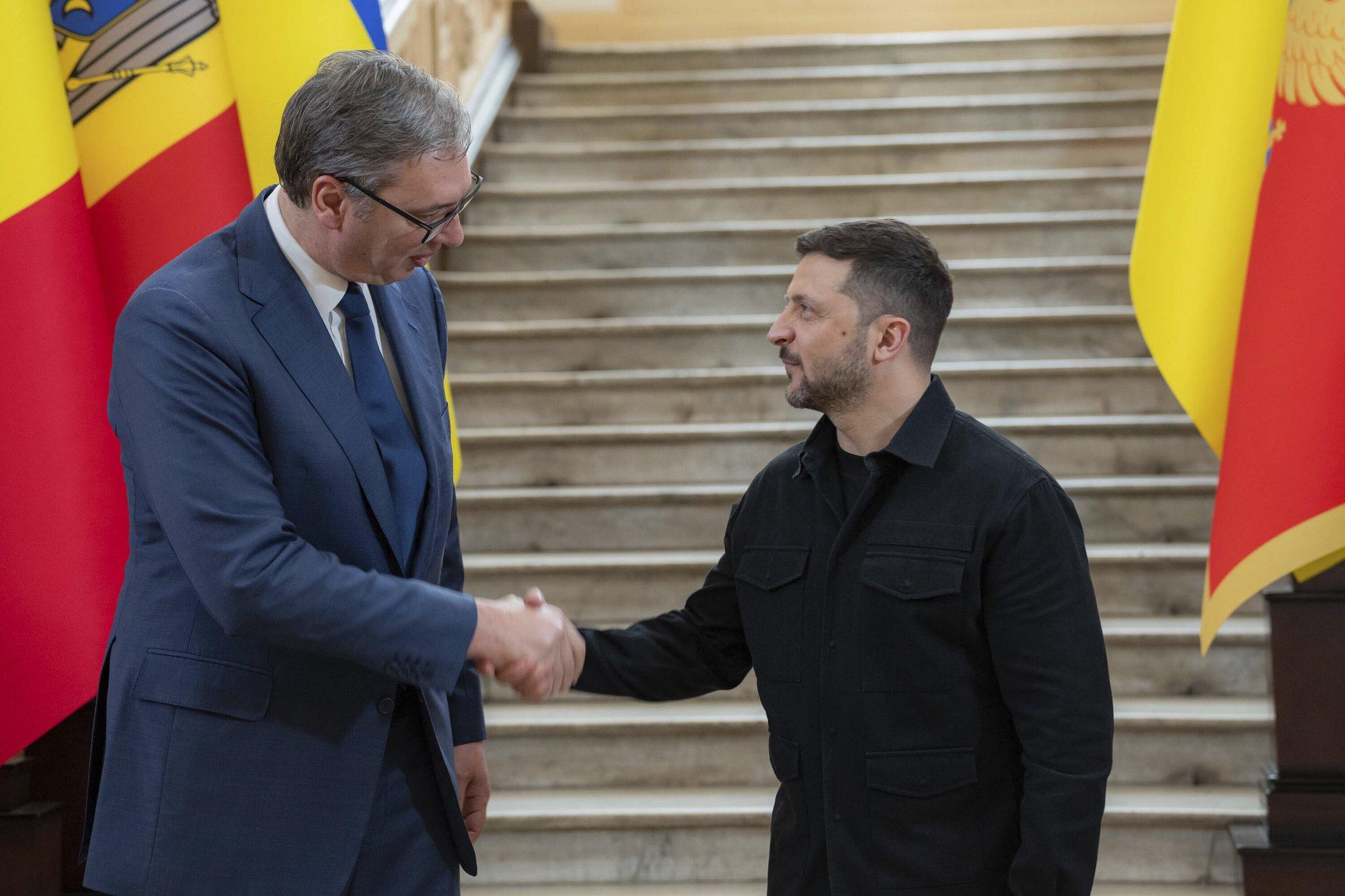 Serbia president Vučić külastas esmakordselt Ukrainat