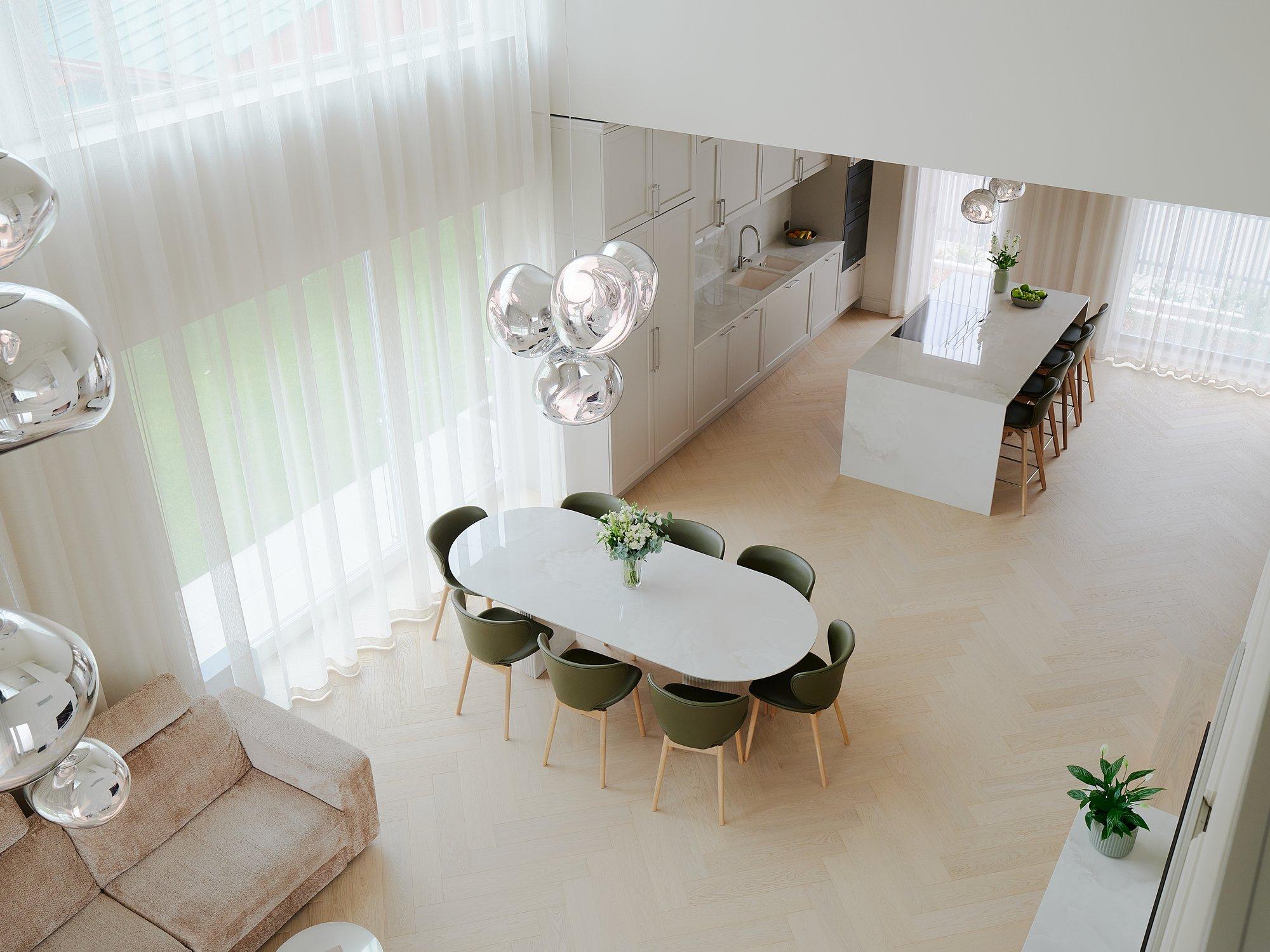 FOTOD | Rahu ja elegantsiga täidetud hele kodu