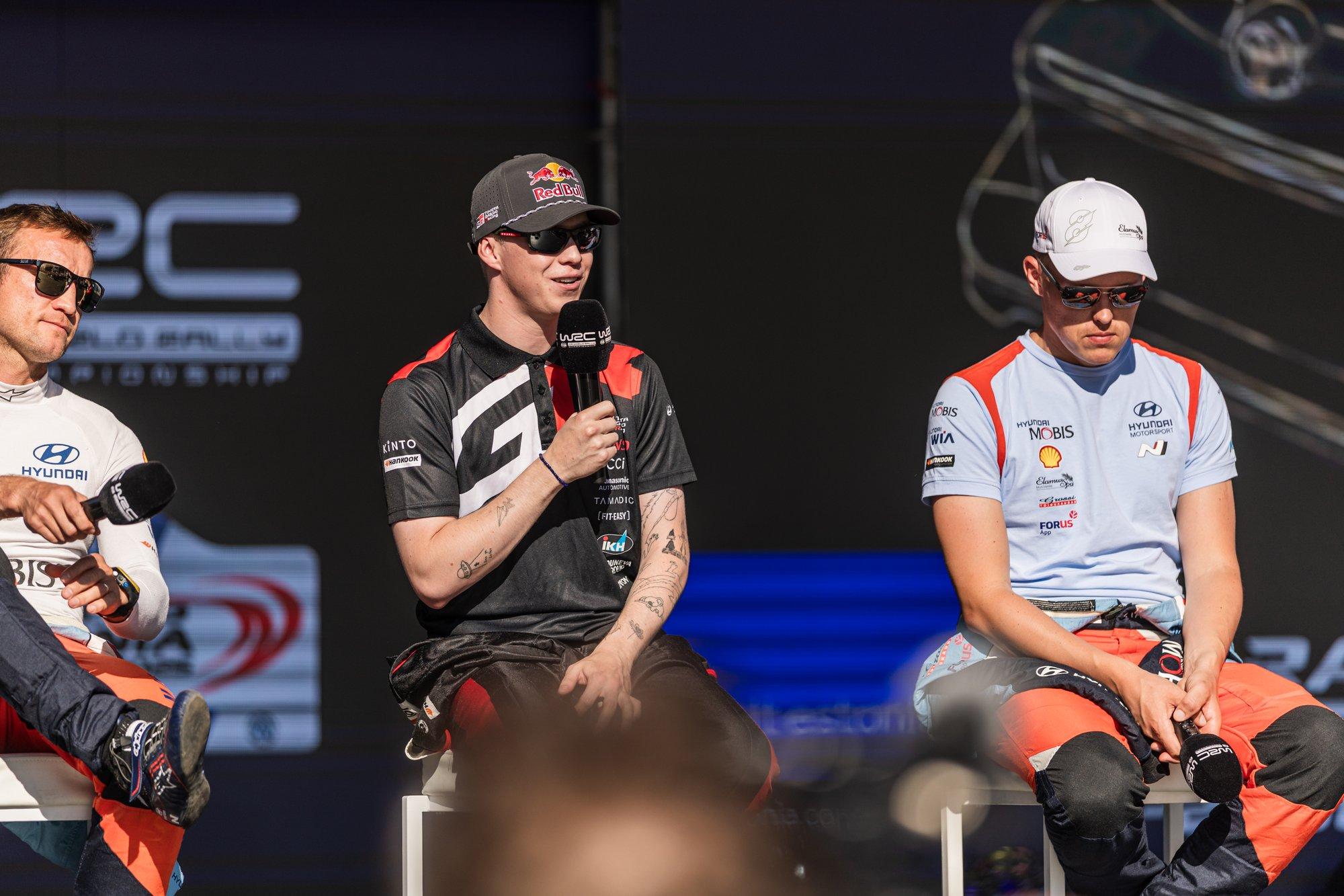 Esimest Soome ralli võitu jahtiv Kalle Rovanperä: katsetasime etapi eel uusi asju