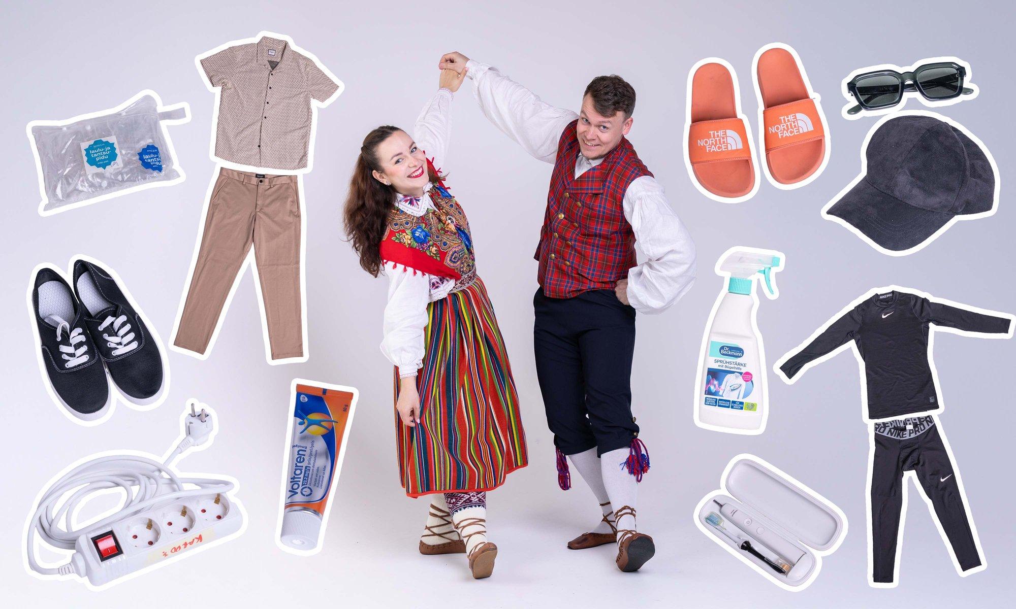 Mida tantsupeolised endaga kaasa pakivad? Kotti lähevad ka plätud ja pikendusjuhe