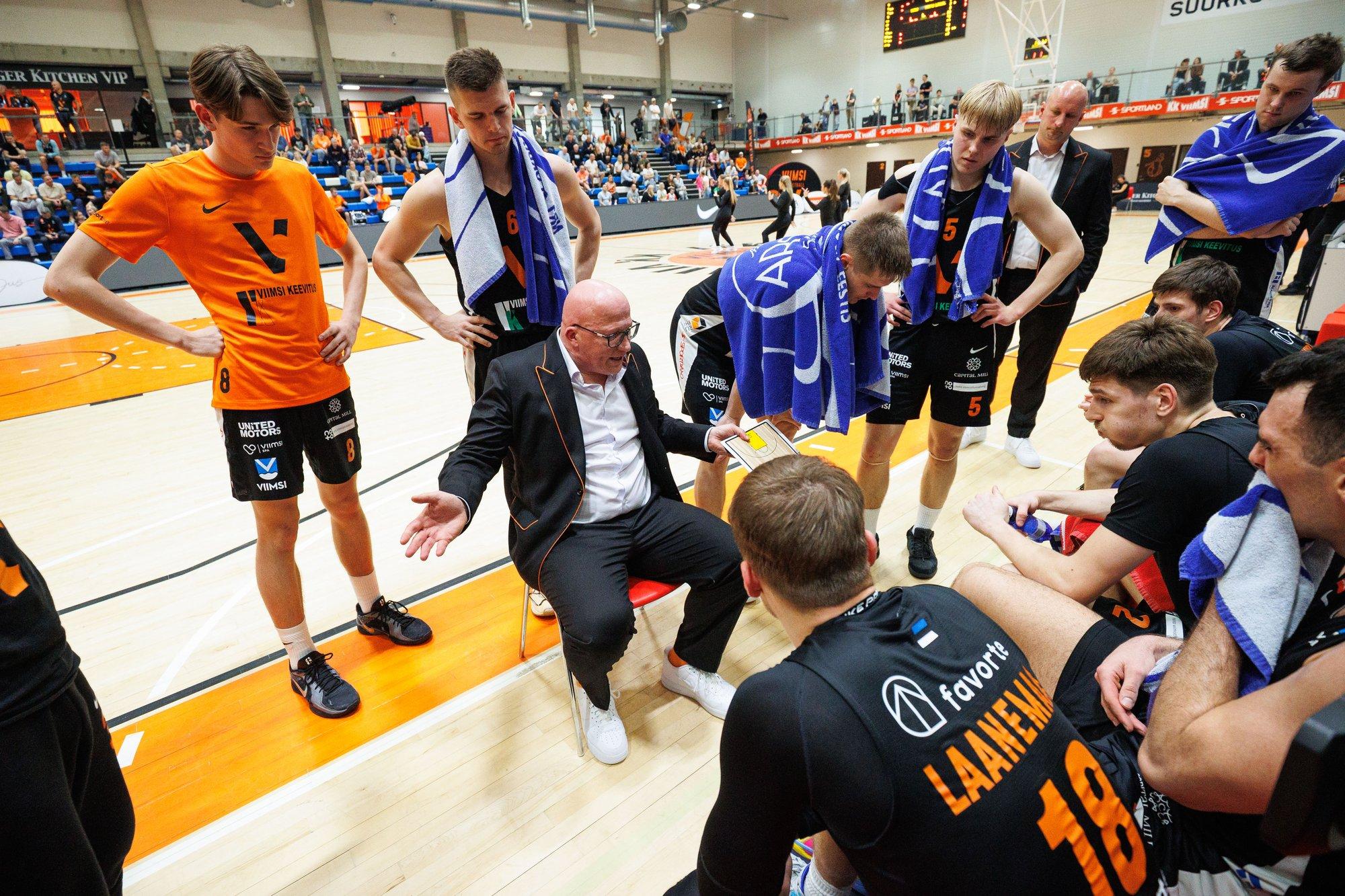 Viimsi korvpallimeeskonna treeneritetiim jätkab muutusteta