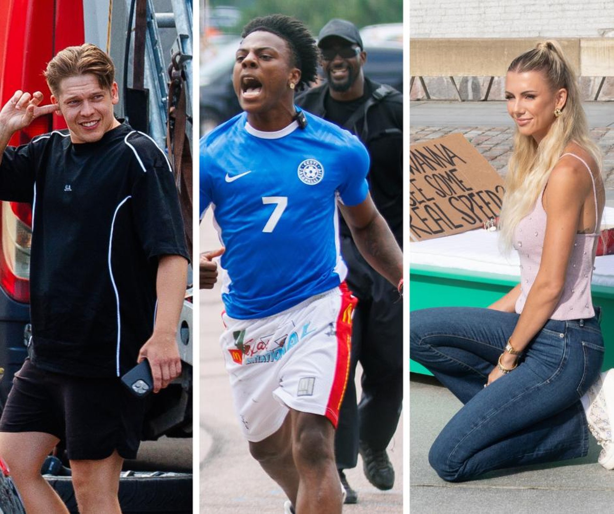 Taskud jäid tühjaks. Griffin ja Zevakin IShowSpeedi giidiks olemise eest mingit tasu ei saanud