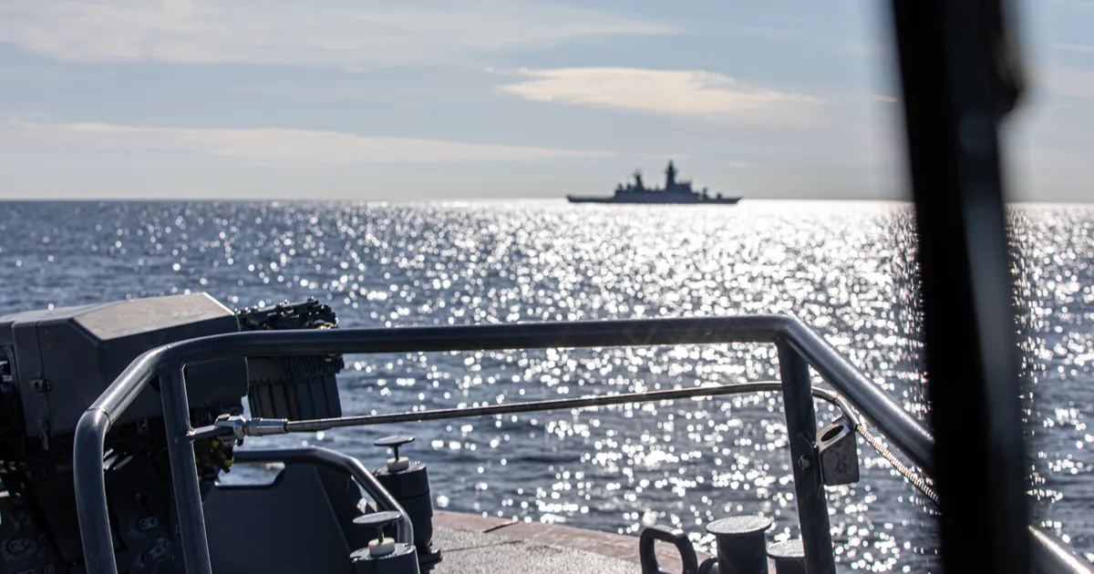 Venemaa Föderatsiooni piirivalvelaev rikkus Eesti merepiiri