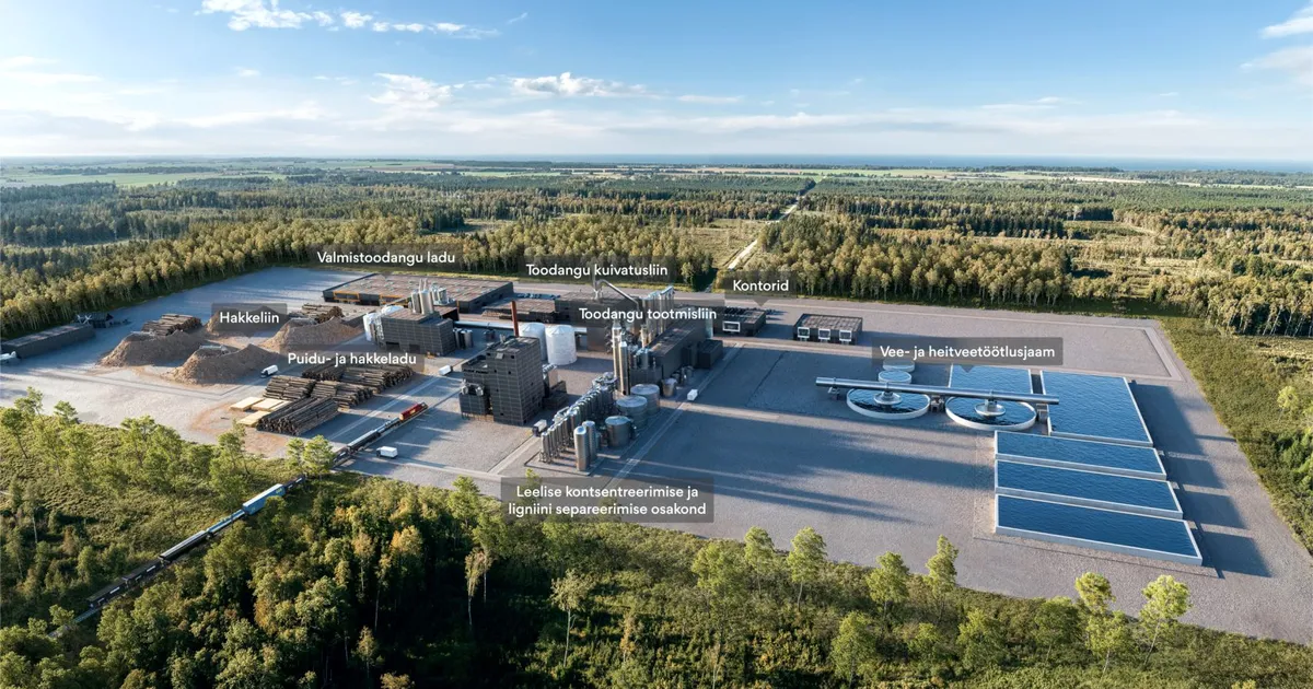 Eestimaa Looduse Fond tõmbab tselluloositehase rajamisele pidurit