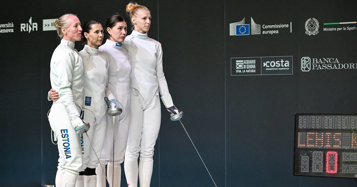 ÜLEVAADE ⟩ Hullumeelne kogus: epeenaiskond läheb MMil Eesti vehklemise 45. tiitlimedali järele