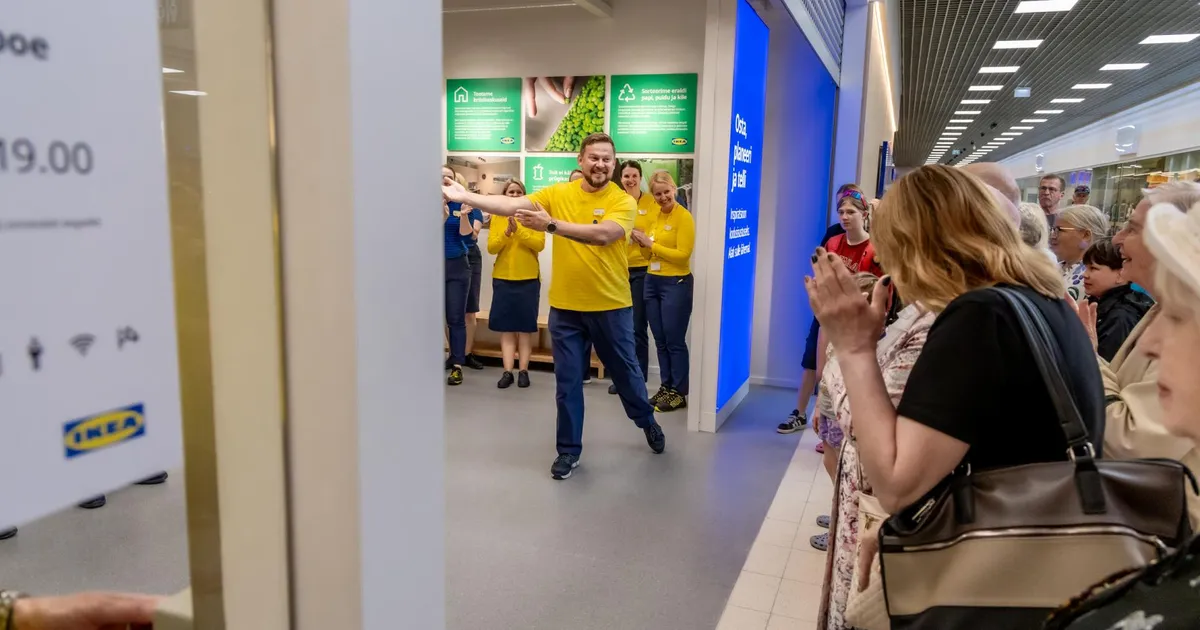 Galerii ⟩ Suvepealinnas avas uksed IKEA väikepood