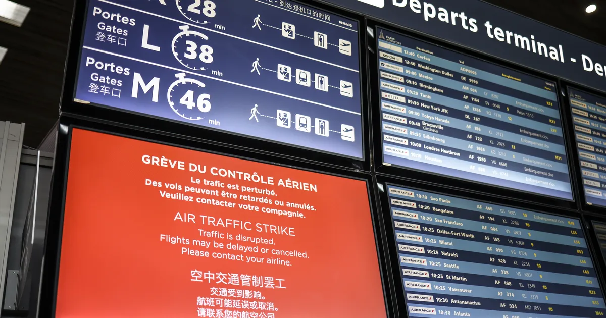 Prantsusmaal alanud lennujuhtide streik häirib suvist lennuliiklust
