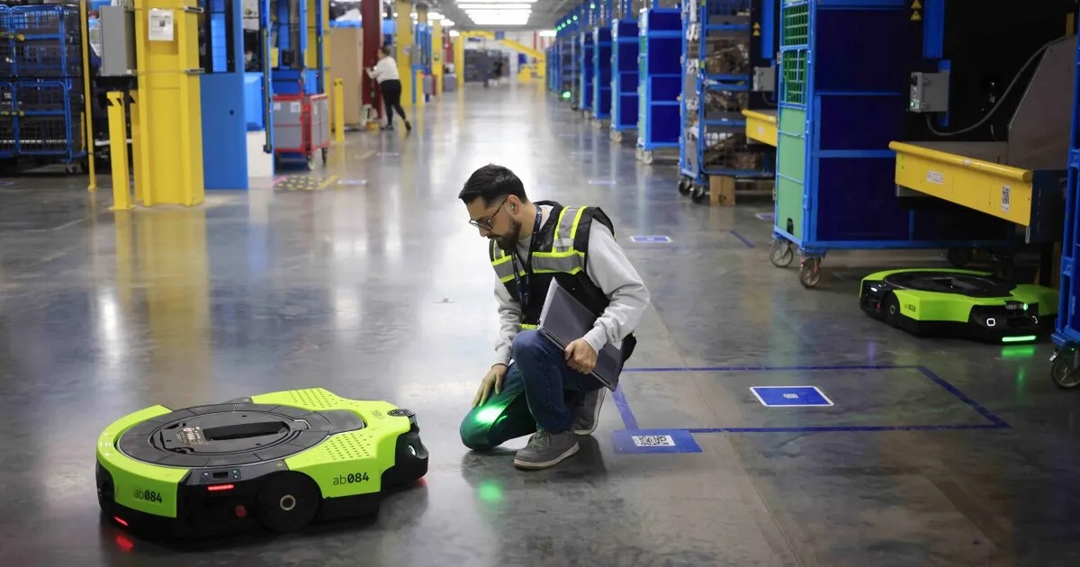 SUURIM MASINAPARK ⟩ Amazonis on nüüd tööl miljon robotit