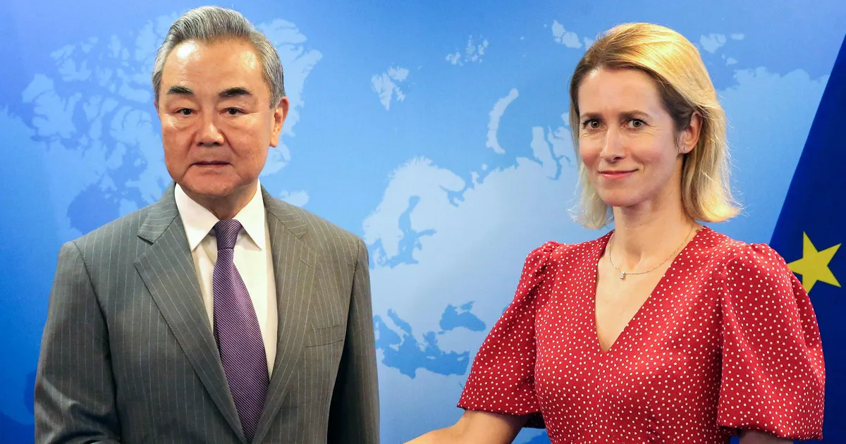 Hiina välisminister Kallasele: Hiina ei saa lubada Venemaa lüüasaamist Ukrainas