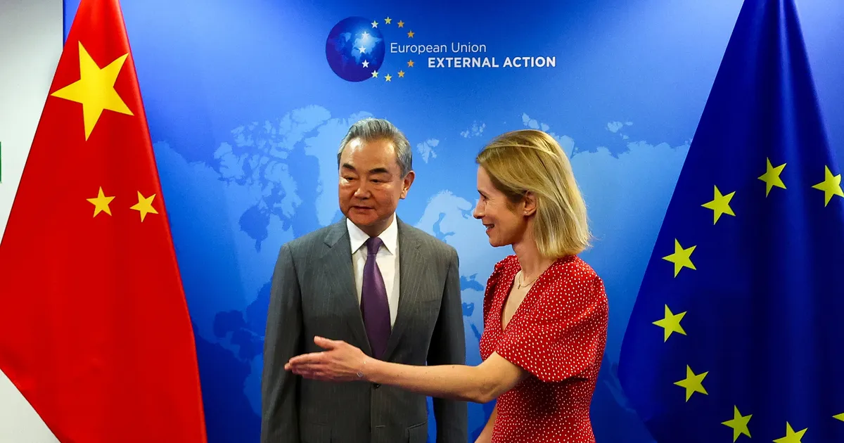 Euroametnik: Hiina rääkis kohtumisel Kallasega oma vastuseisust Vene kaotusele lekitamise sihiga