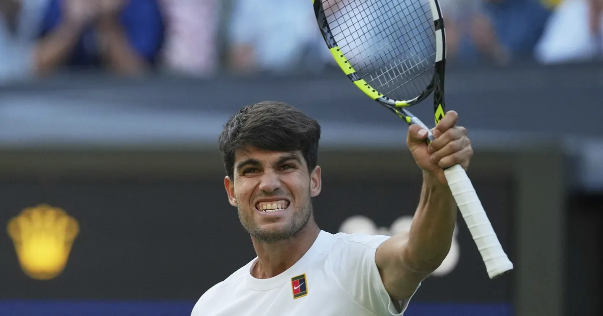 VIDEO ⟩ Valitseva Wimbledoni võitja Alcarazi võitmatu seeria jätkub