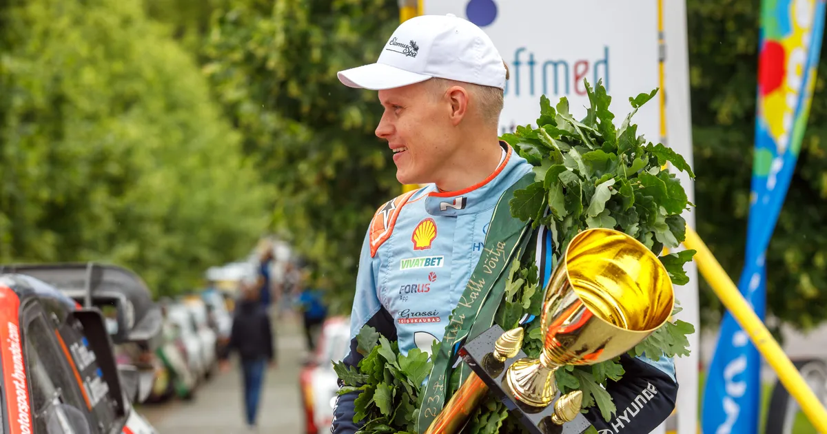 Lõuna-Eesti ralli kindlalt võitnud Tänak: siia tulemine tasus ära