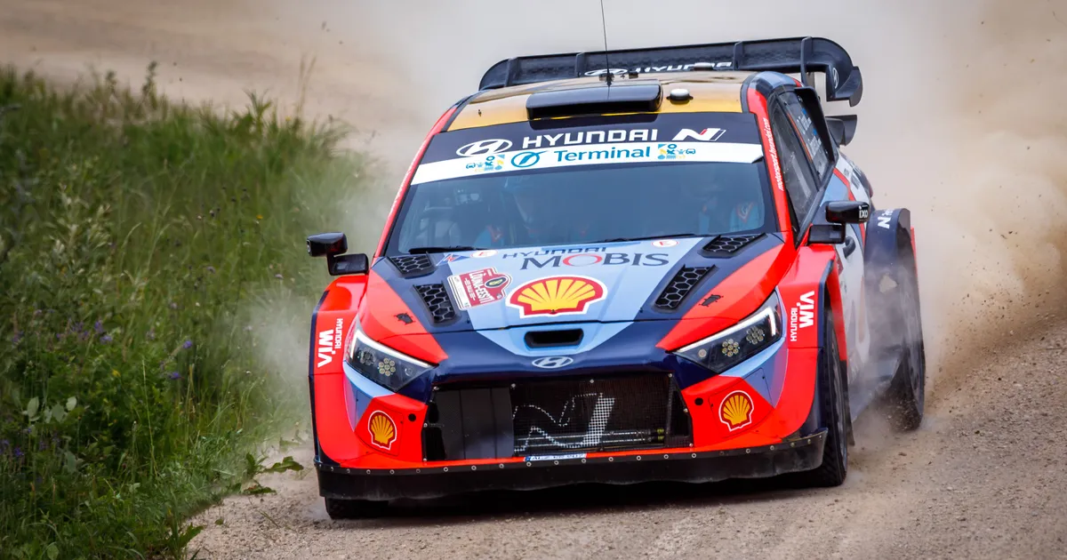 FOTO ⟩ Hyundai avaldas Eesti ralli eel «rockalbumi»