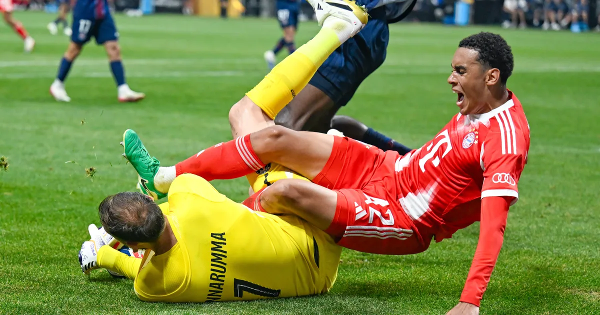 VIDEO ⟩ Bayerni mängija sai tõsiselt vigastada, isegi vastase väravavahil kiskus see pisara silma