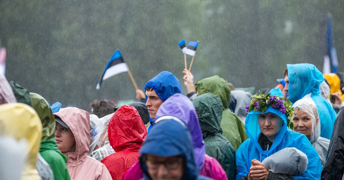 Laulupeo ajal sadas üle kolmandiku juulikuu sajunormist