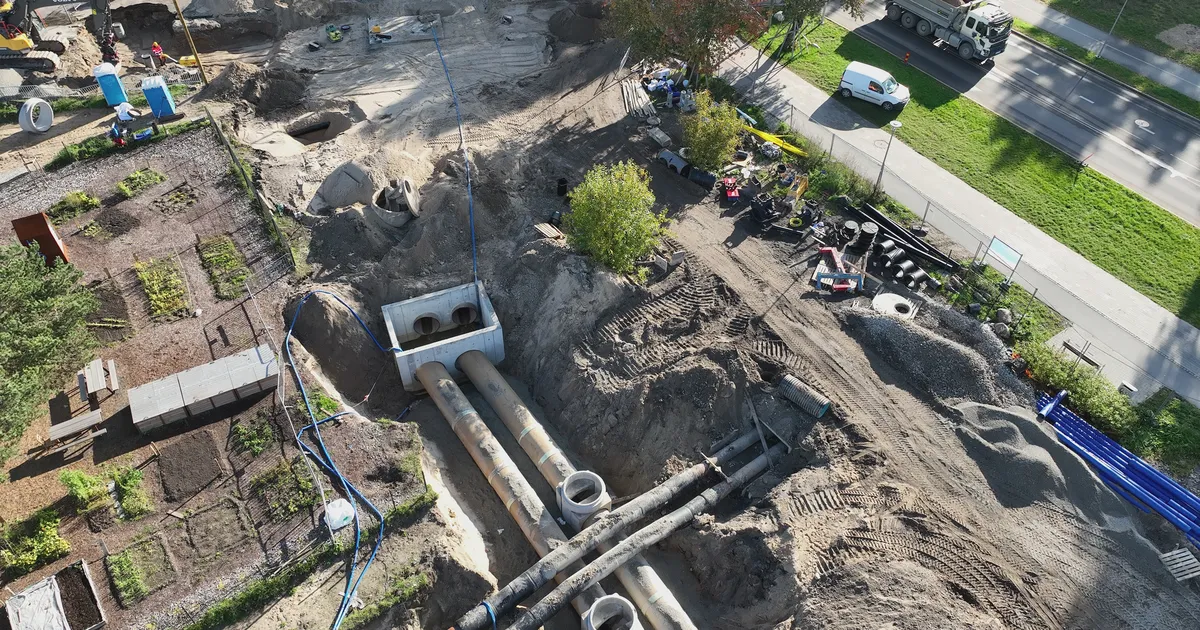 Tallinna Vesi rajab pealinna esimese mereäärse sademevee settetiigi