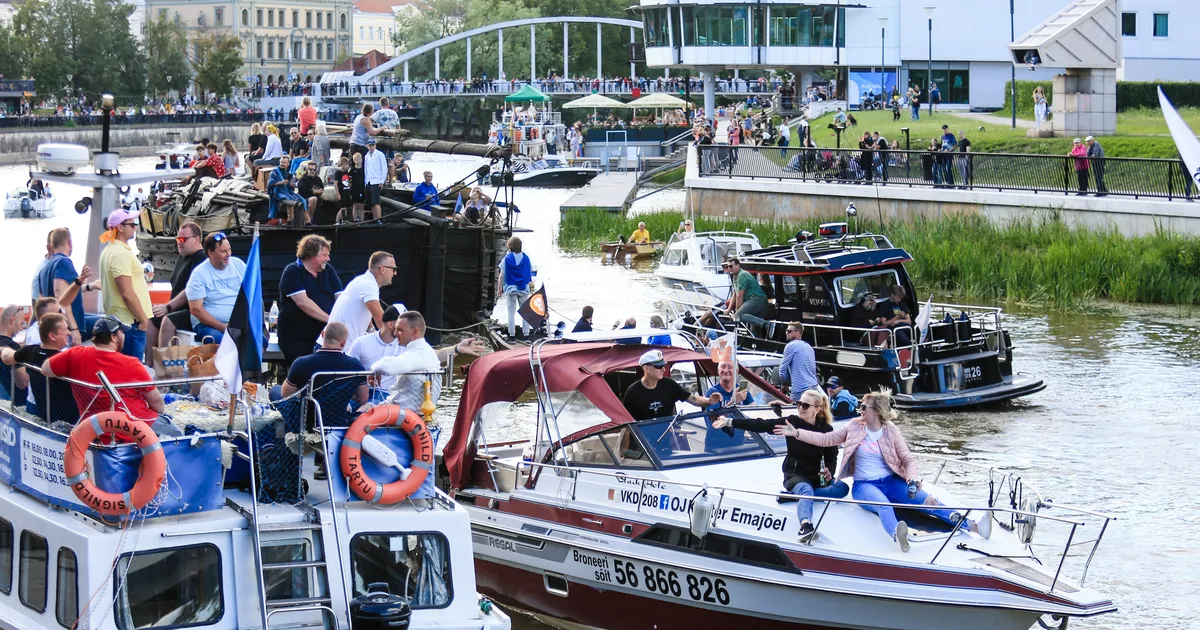 Emajõe festival toob taas linna sadu paate ja laevu