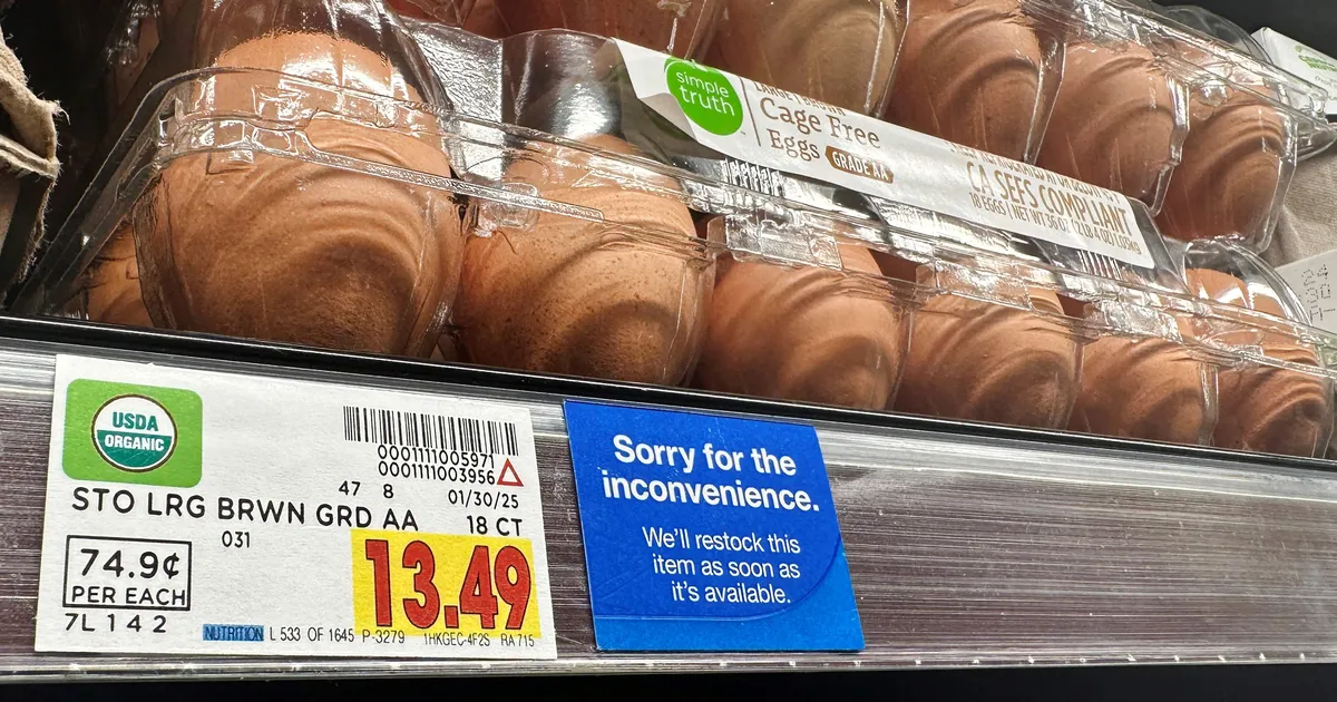 Valge Maja läks munade hinna tõttu California vastu kohtusse