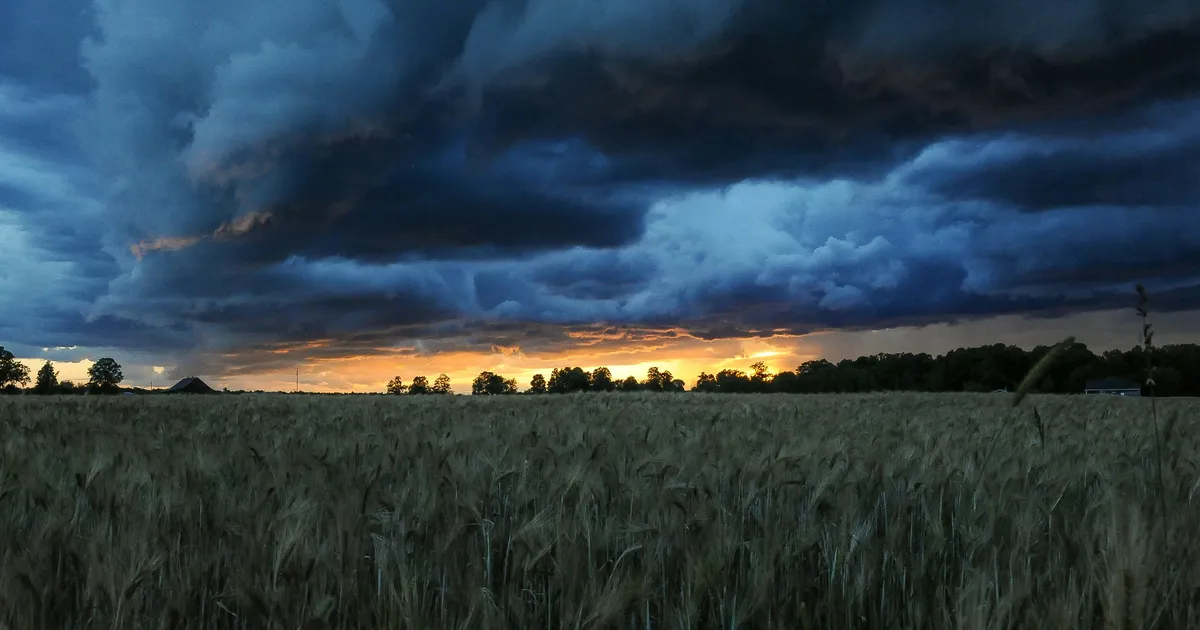 VIDEO ⟩ Nagu viimnepäev! Vaata, kuidas kurjakuulutav äikesepilv mööda Eestimaa taevast liikus
