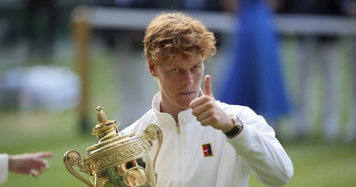 Sinner võitis oma karjääri esimese Wimbledoni tiitli
