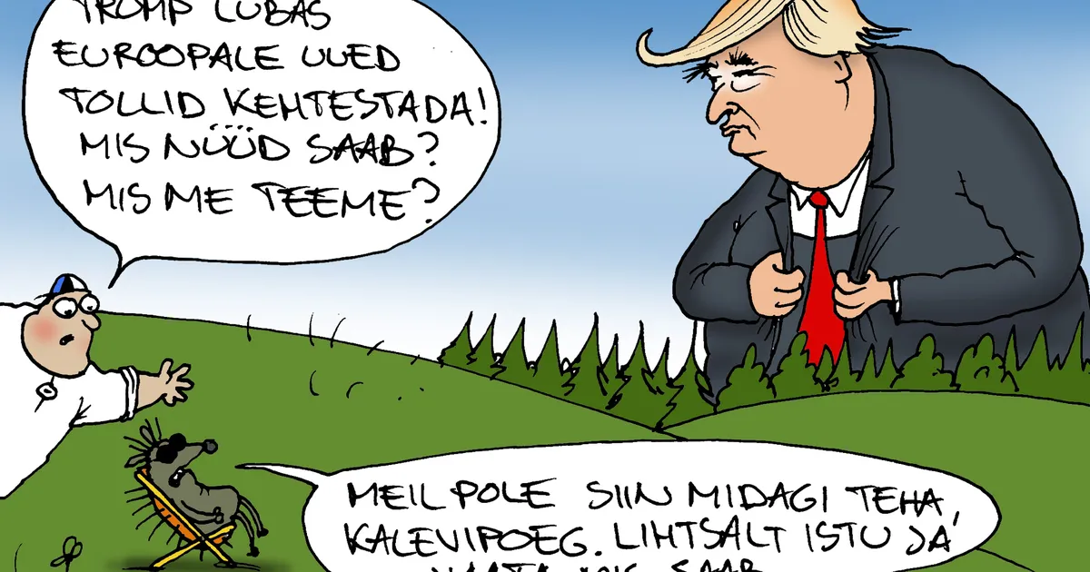 JUHTKIRI ⟩ Trumpi tolliähvarduse teine vaatus