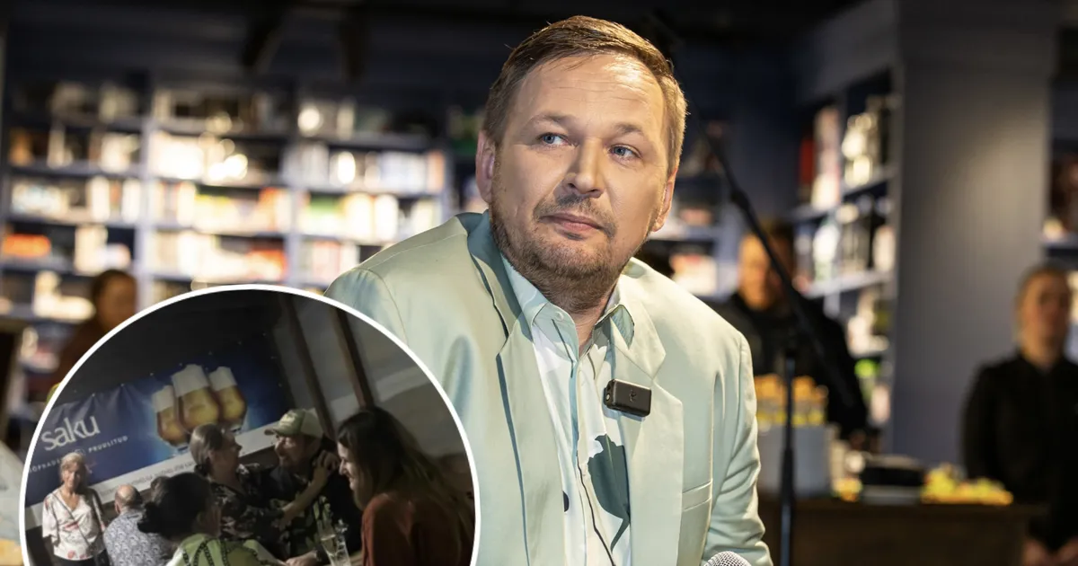 Skandaalsel peol Kerdo Mölderi süles istunud Henrik Normanni ekskallim: see on puhas vale, et ta seal naistega flirtis või sebis