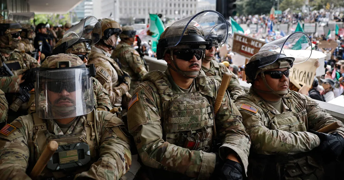 «LIBAMISSIOON» ⟩ LA-sse saadetud rahvuskaartlased kahtlevad oma tegevuse mõttekuses