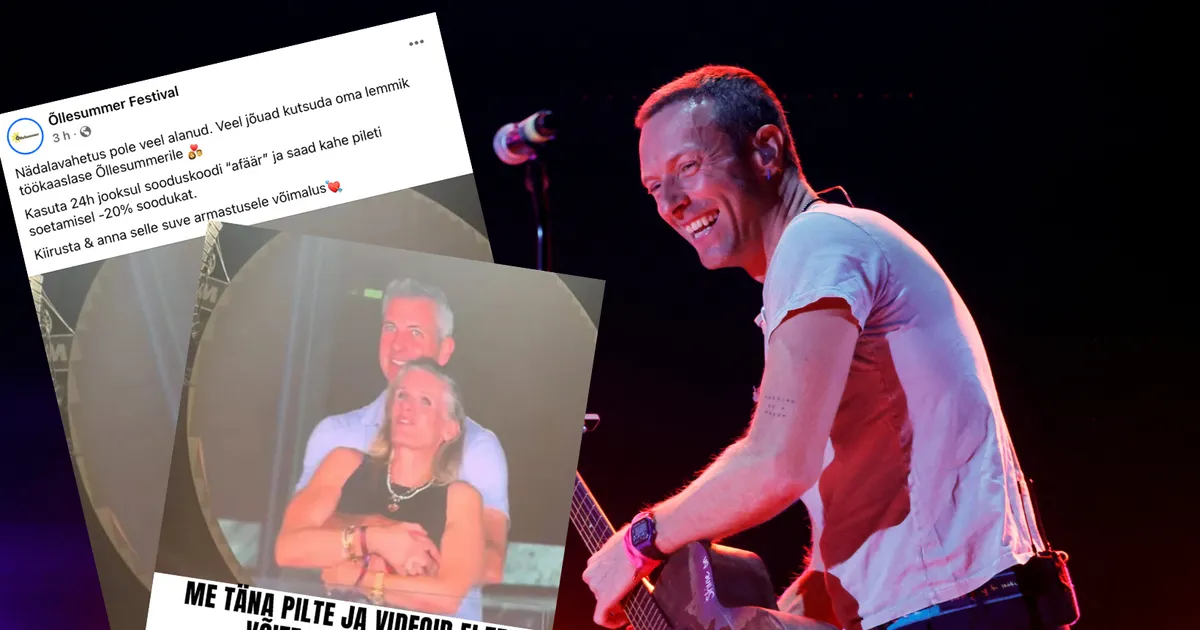 «Jõuad kutsuda lemmik töökaaslase!» Kodumaised ettevõtted keerasid Coldplay kontserdil paljastatud afääri osavaks reklaamiks