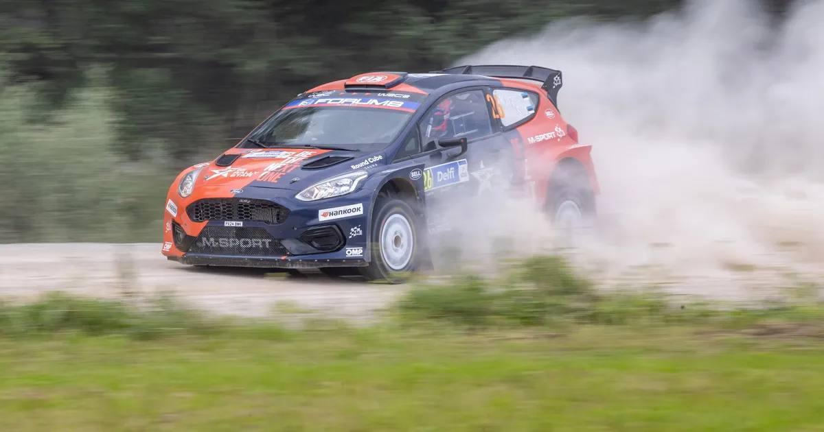 Romet Jürgenson täitis eesmärgi, mille seadsid M-Spordi tähtsad ninad Malcolm Wilson ja Richard Millener