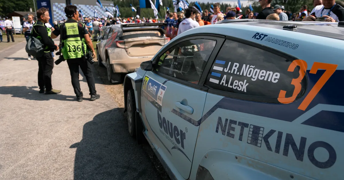 WRC2-debütant Nõgene tuli igale rallipäevale otse kodust. «See on väga suur privileeg.»