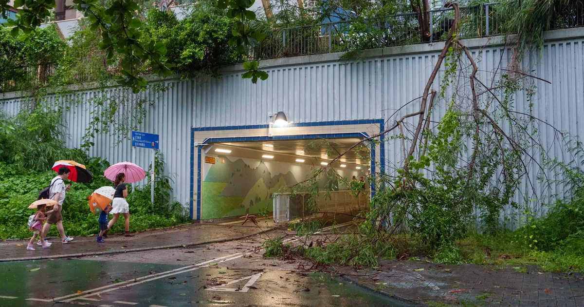 Tartu koor pääses Hongkongi laastanud taifuuni käest napilt