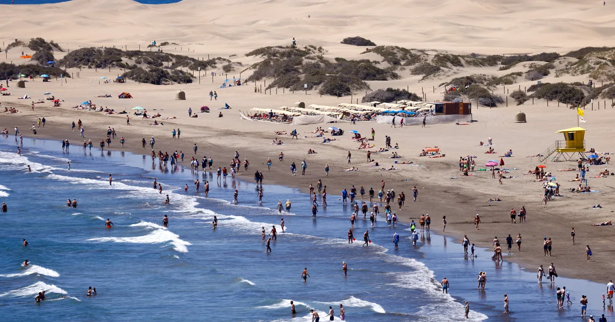 Hai lõi Kanaaridel hambad turisti jalga