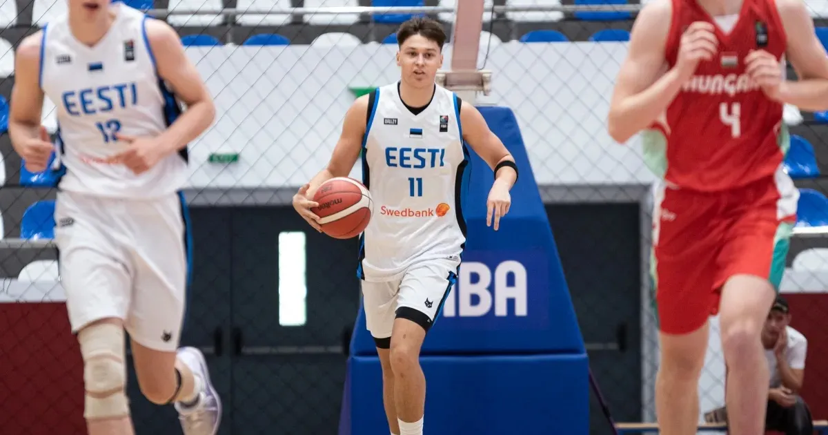 VIDEO ⟩ Eesti U18 korvpallinoormehed jätkavad EMi võimsalt