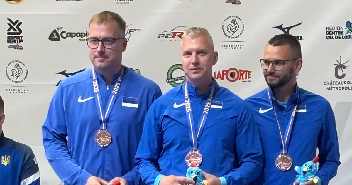 Eesti laskurid võitsid EMil pronksmedali