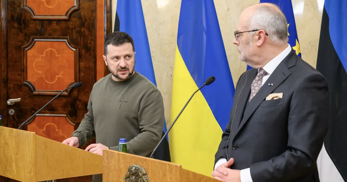 Volodõmõr Zelenskõi kinnitas president Karisele Ukraina korruptsioonitõrje toimimist