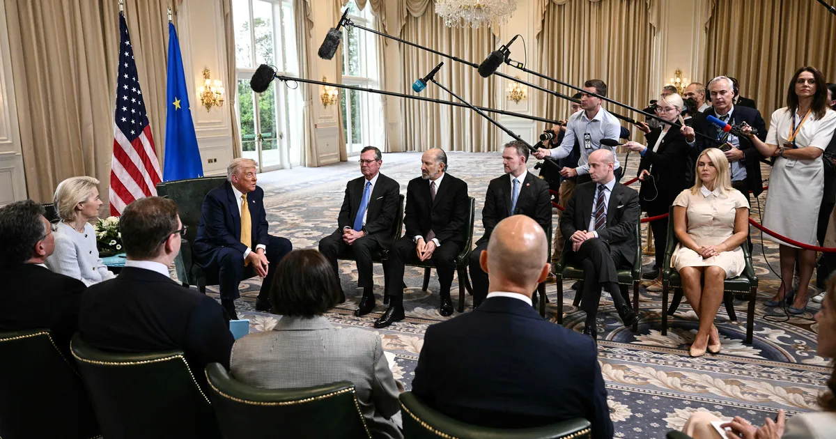 WSJ: Sissevade: kuidas Trump Euroopa Liiduga kaubandusleppe enda võiduks vormis