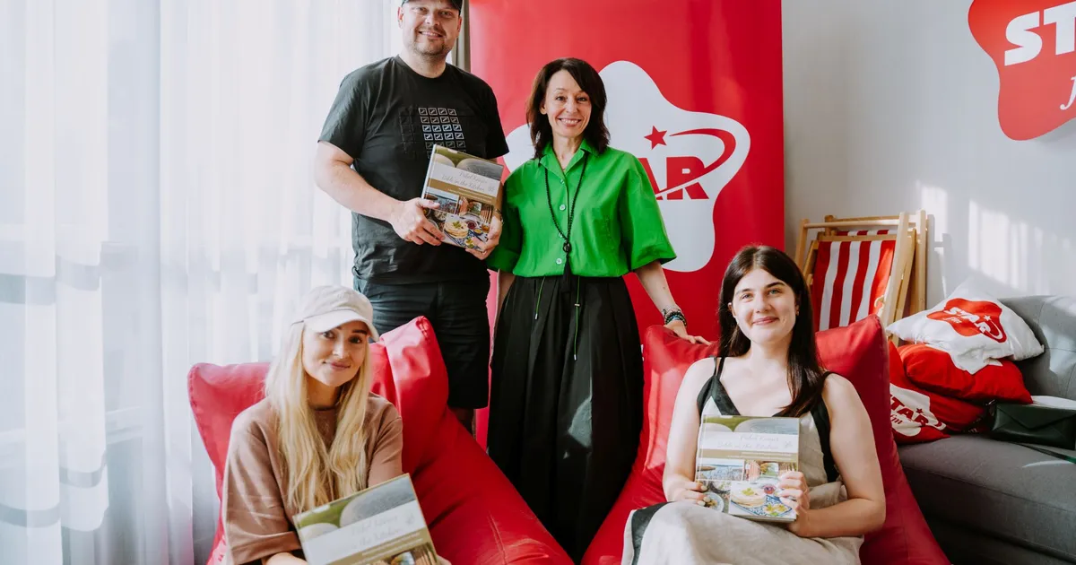 «Piibel Köögis»: Kristel Engman tutvustas raadio Star FM hommikuprogrammis ainulaadset kokaraamatut