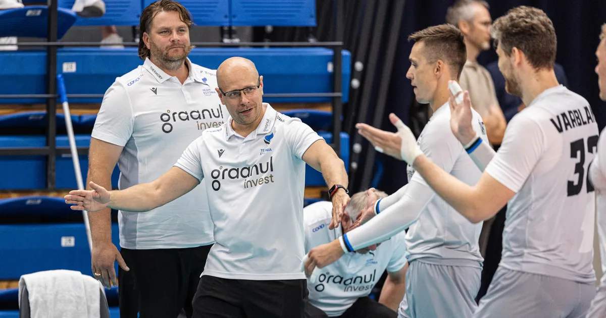 Eesti võrkpallikoondis on viimaste aastate parimas seisus. Pealik Rikberg: olen õnnelik treener
