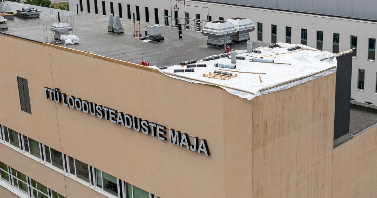 Tulekahju Tallinna Tehnikaülikooli katusel päädis ohvriteta ja suurema kahjuta