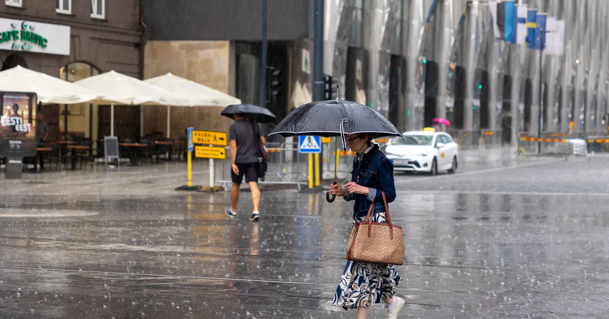 Lähipäevil sajab hoovihma ja on äikeseoht