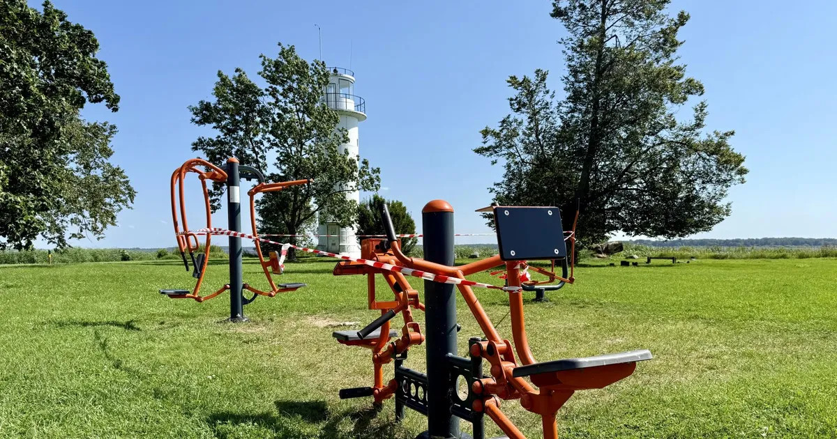 Välijõusaalis kukkus kolmeaastasele lapsele peale pealtnäha turvaline trenažöör