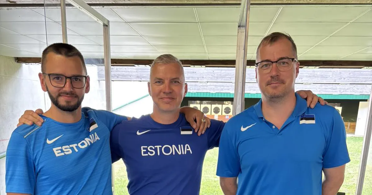 Eesti püstolimeeskond võitis EMi hõbeda